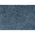2-SITZER-SOFA in Plüsch Dunkelblau - Creme/Schwarz, MODERN, Kunststoff/Textil (177/86/105cm) - Hom`in