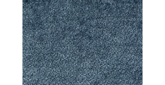 2-SITZER-SOFA in Plüsch Dunkelblau - Creme/Schwarz, MODERN, Kunststoff/Textil (177/86/105cm) - Hom`in
