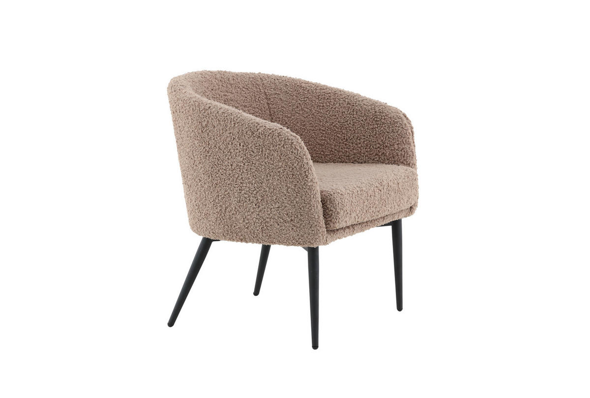 SESSEL in  - Design, Textil/Metall (83/70/64cm) - Livetastic