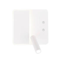 LED-BILDERLEUCHTE 18/13/18 cm   - Weiß, Design, Metall (18/13/18cm)