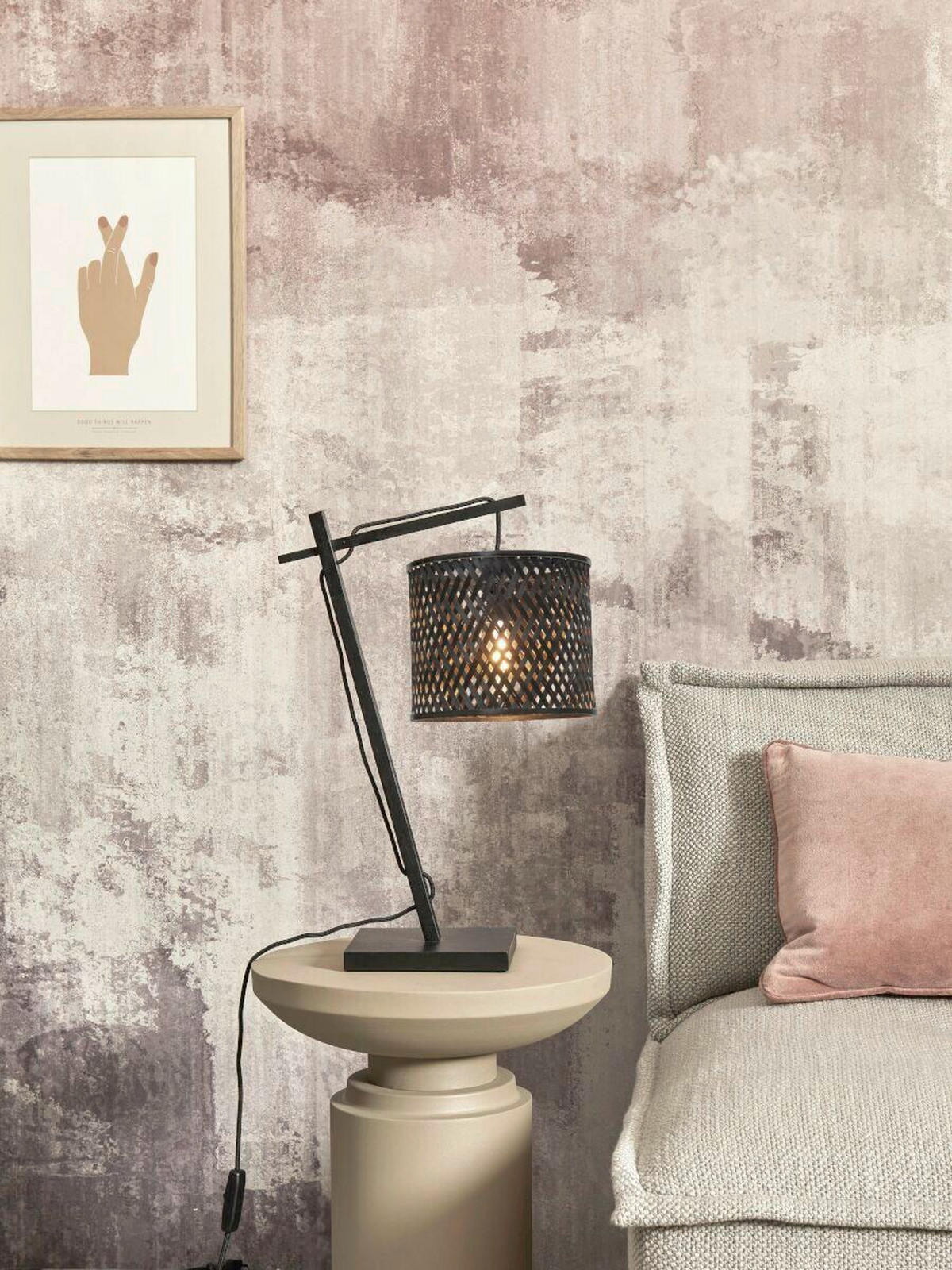 LAMPA NA PÍSACÍ STÔL, nástenný stmievač, 18/30/46 cm - Trend (18/30/46cm) - Good & Mojo