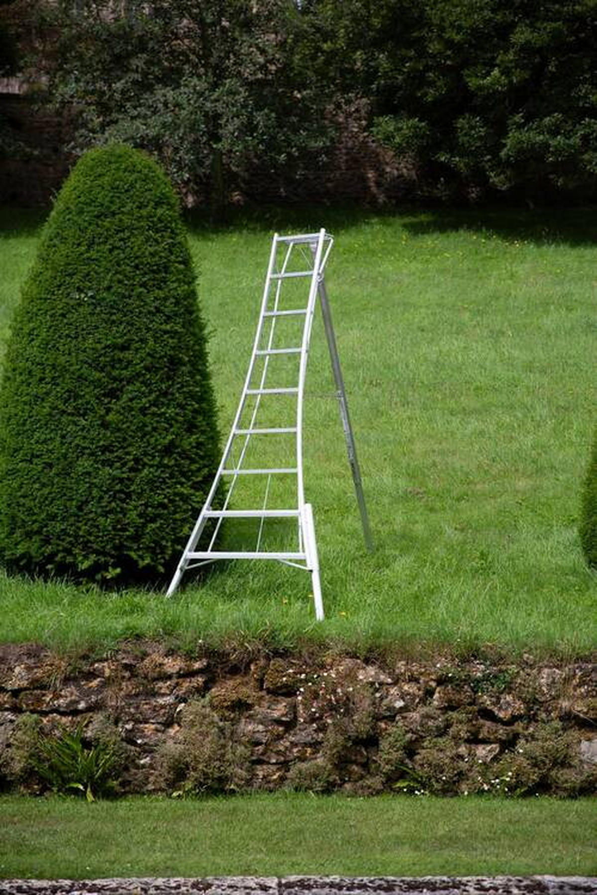 LEITER - Silberfarben, Basics, Metall (210/270/127cm) - Ambia Garden