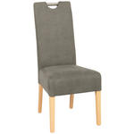 STUHL in Holz, Metall, Textil Buchefarben, Greige  - Greige/Buchefarben, Natur, Holz/Textil (47/103/60cm) - Cantus