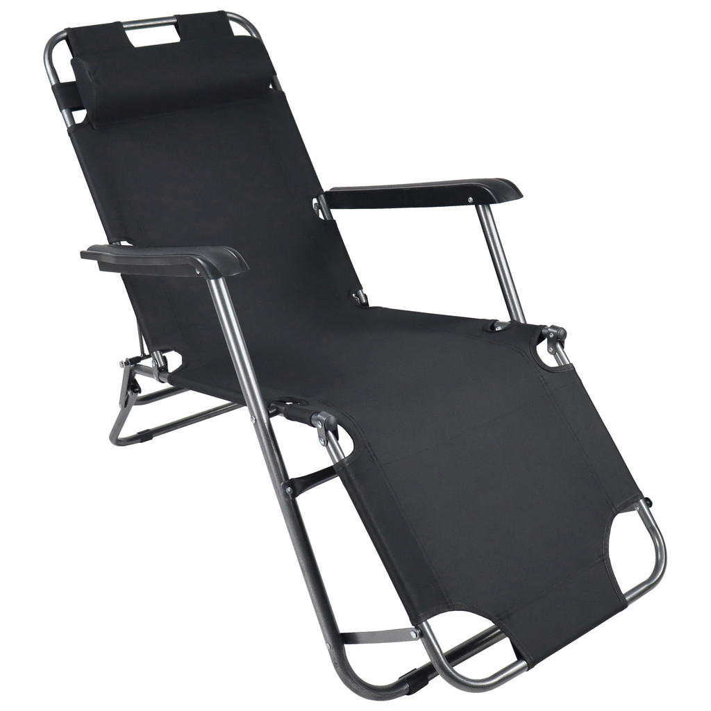 Gartenliege Maltosa Stahl Verstellbar