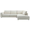 ECKSOFA 979 Hellgrau Cord  - Hellgrau/Schwarz, Design, Kunststoff/Textil (325/224cm) - Pure Home Lifestyle
