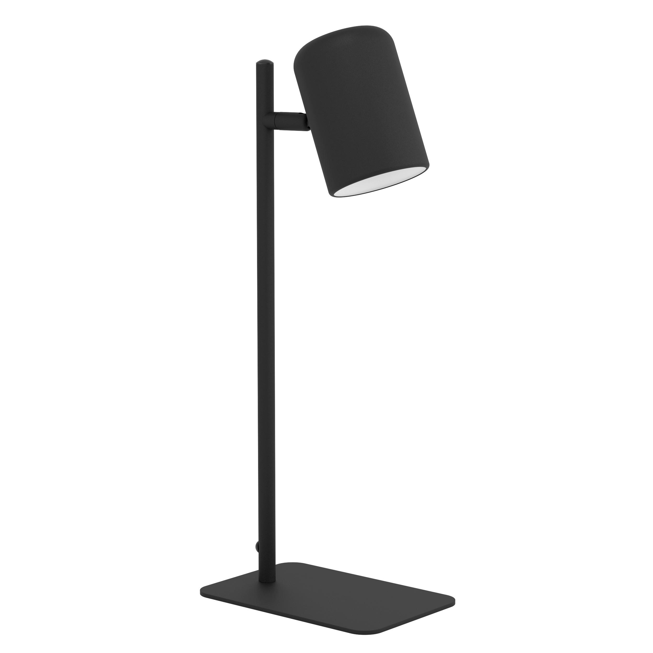 BORDSLAMPA Ceppino 16,5/38 cm   - vit/svart, Design, metall (16,5/38cm) - Eglo