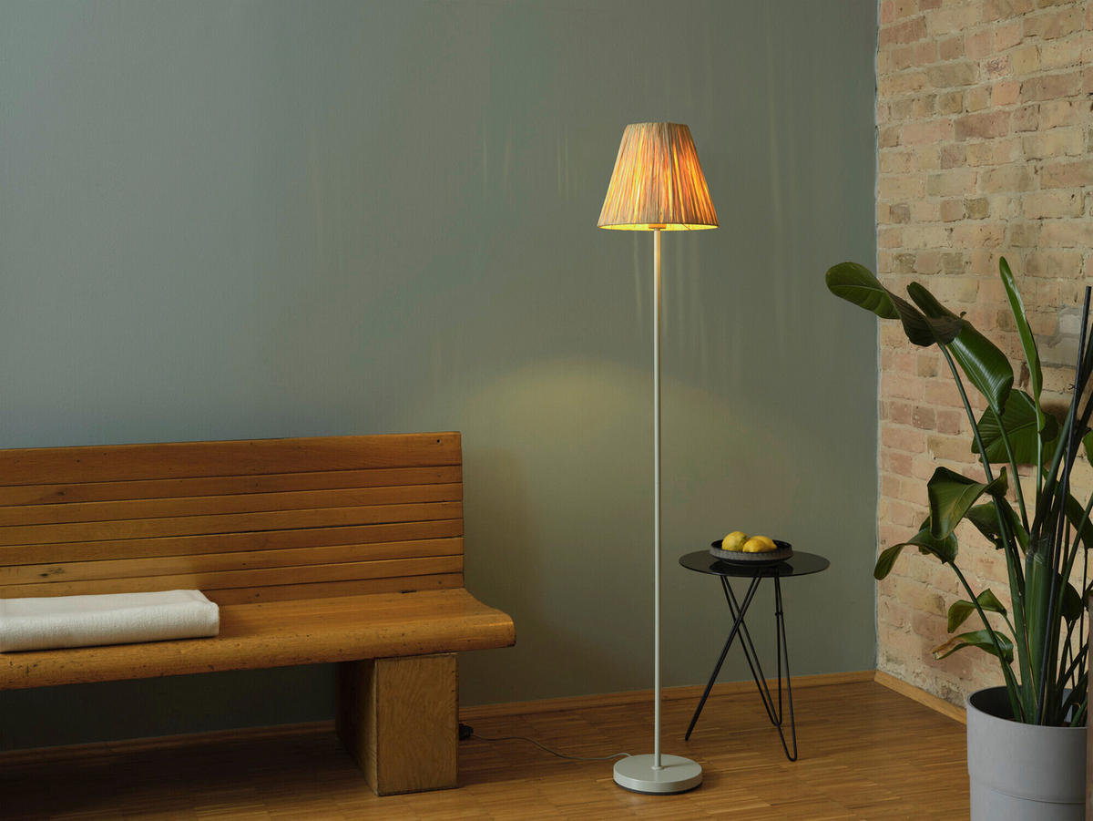 STEHLEUCHTE 30/160 cm    - Basics, Glas/Metall (30/160cm) - Osram