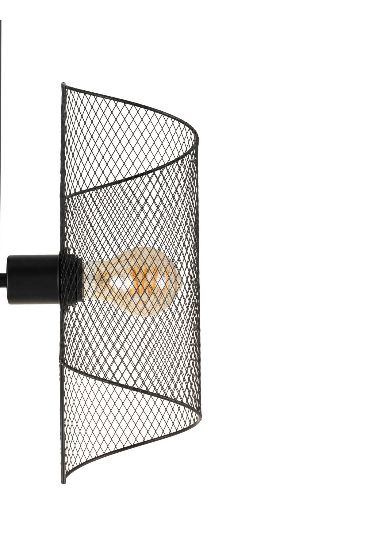 HÄNGELEUCHTE 36/12/53 cm  - Schwarz, Design, Metall (36/12/53cm) - Collet's Monde