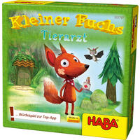 LERNSPIEL Kleiner Fuchs  Tierarzt  - Multicolor, Basics, Naturmaterialien/Holz (10,4/10,4/3,5cm) - Haba
