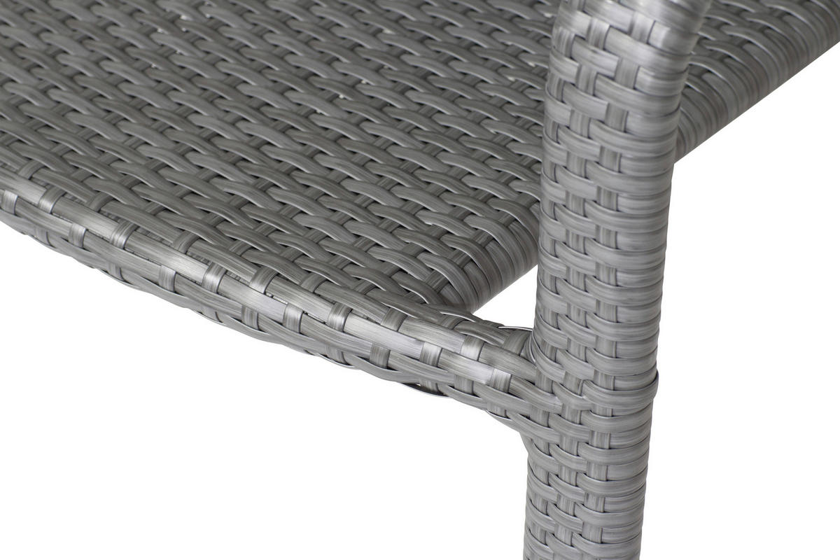 STAPELSESSEL - Grau, MODERN, Kunststoff/Metall (56/83/60cm) - Siena Garden