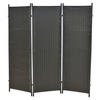 PARAVENT mit 3  Flügel - Grau, MODERN, Kunststoff/Metall (183/183cm) - Ambia Garden