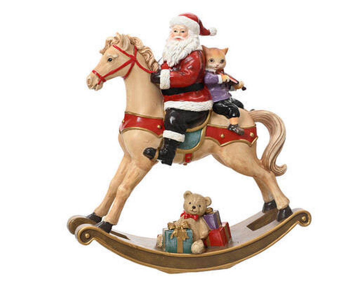 WEIHNACHTSMANN - Multicolor, LIFESTYLE, Kunststoff (23,00/7,00/23,80cm)