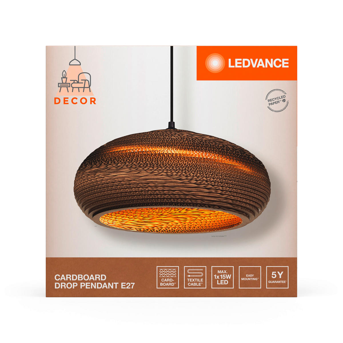 HÄNGELEUCHTE 40/125 cm  - KONVENTIONELL (40/125cm) - Ledvance