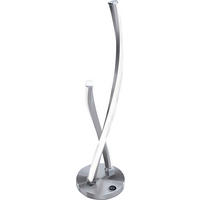 STOLNÍ LED LAMPA, dotykový stmívač, 12,5/12,5/48,5 cm - Design, kov (12,5/12,5/48,5cm)