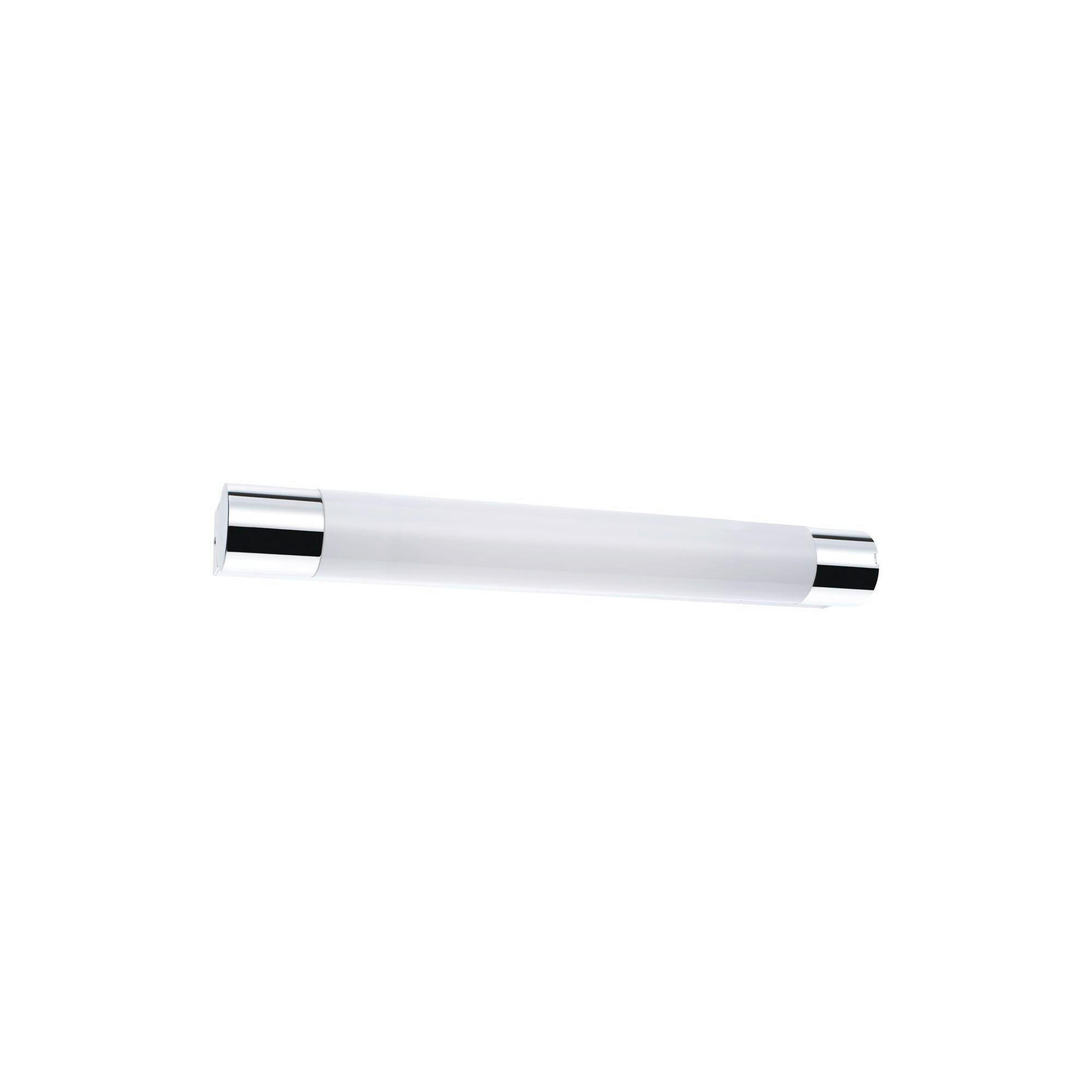 SPIEGELLEUCHTE   - Chromfarben/Weiß, Basics, Kunststoff/Metall (6cm) - Paulmann