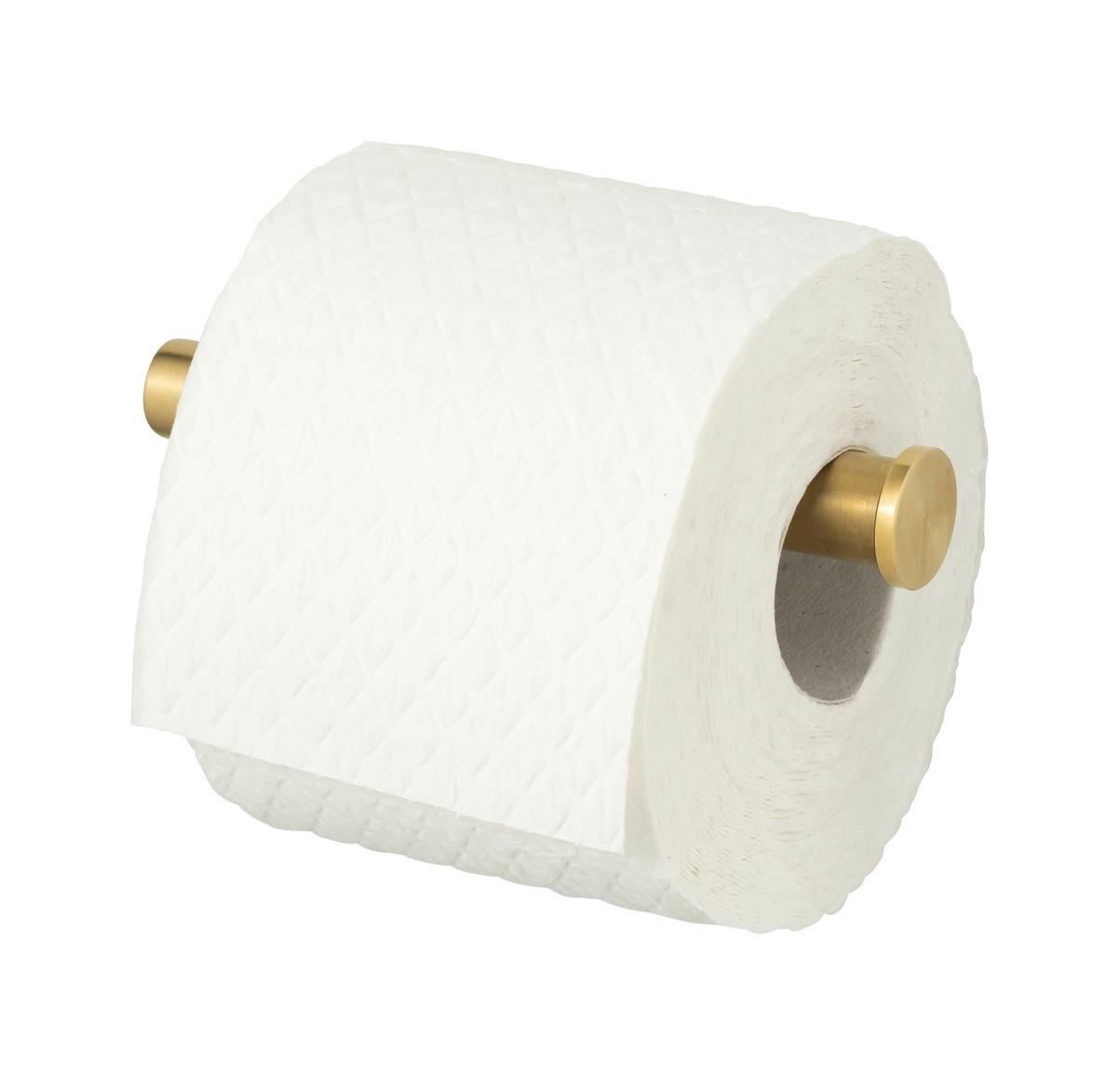 WC-PAPÍR TARTÓ  - aranyszínű, Lifestyle, fém (16/4,5/7cm) - Mömax