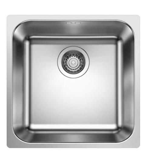 SPÜLE Supra  - Edelstahlfarben, Basics, Metall (44/18,4/44cm) - Blanco