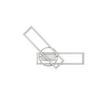LED-DECKENLEUCHTE 90/24,5/8,5 cm   - Nickelfarben, Basics, Metall (90/24,5/8,5cm)
