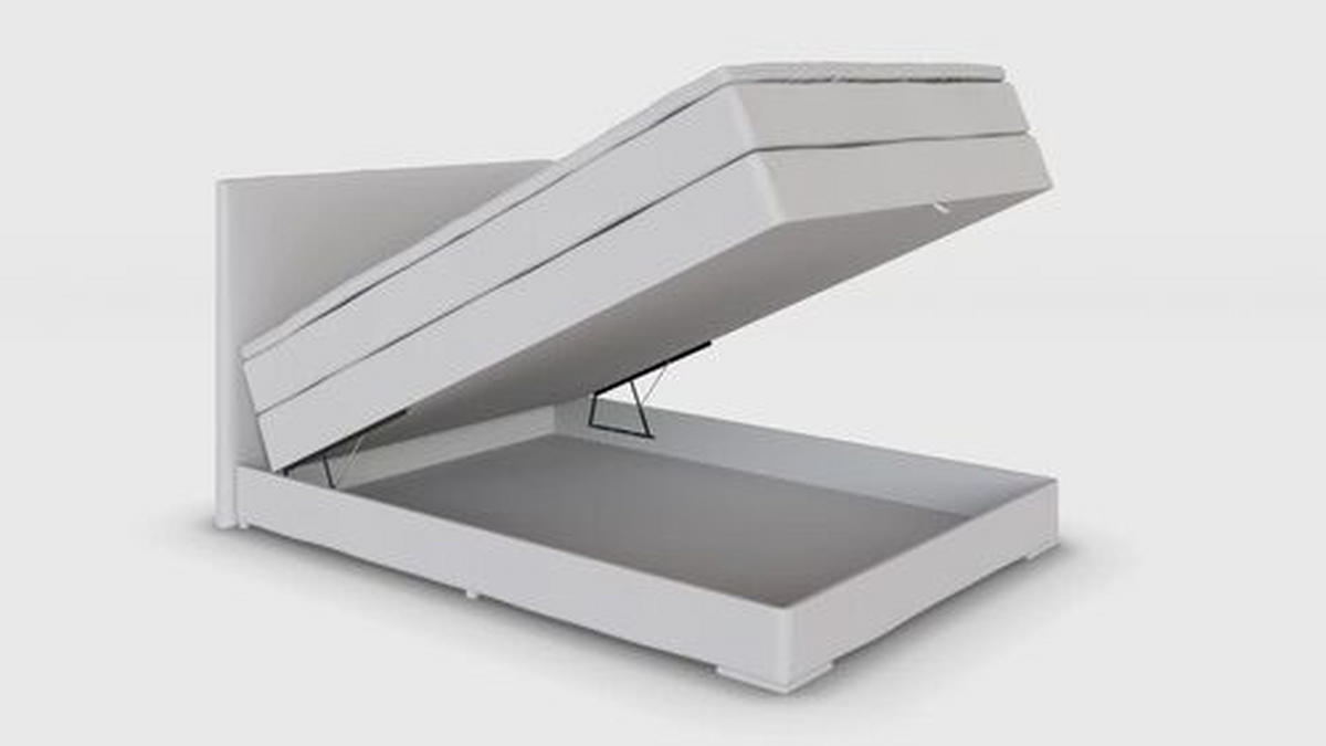 AMERICKÁ POSTEL 120/200 cm,  - modrá/černá, Design, dřevo/kompozitní dřevo (120/200cm) - Stylife