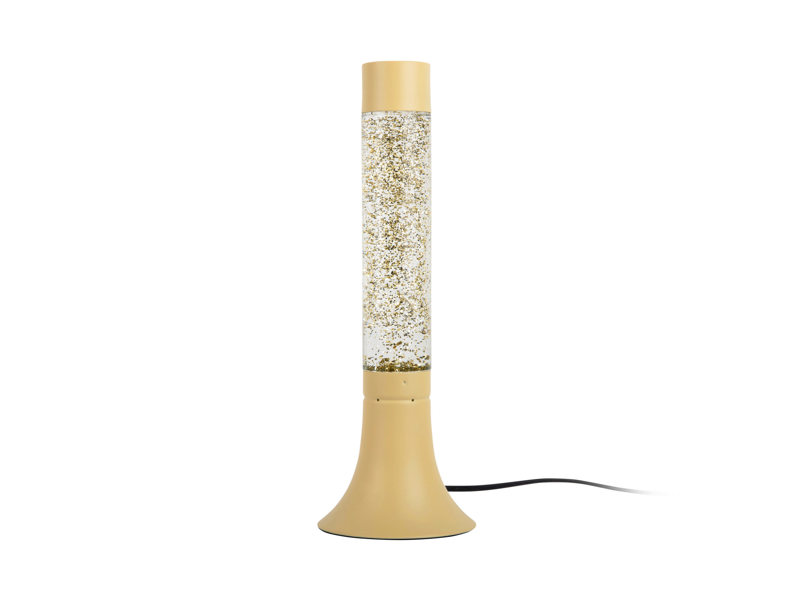 GLITTERLEUCHTE Astro Glitter 13/13/37.5 cm   - Hellgelb, Basics (13/13/37.5cm) - Leitmotiv