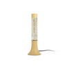 GLITTERLEUCHTE - Hellgelb, Basics (13/13/37.5cm) - Leitmotiv