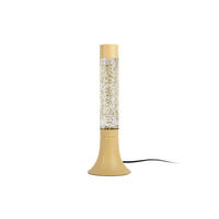 GLITTERLEUCHTE - Hellgelb, Basics (13/13/37.5cm) - Leitmotiv