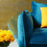 BIGSOFA in Textil Petrol - Petrol/Multicolor, Design, Textil (295/88/134cm) - Hom`in BIGSOFA in Textil Petrol - Petrol/Multicolor, Design, Textil (295/88/134cm) - Hom`in