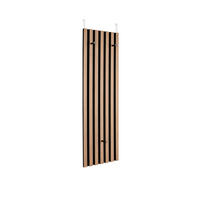 TÜRGARDEROBE  in furniert Schwarz, Eiche Artisan  - Schwarz/Eiche Artisan, MODERN, Holzwerkstoff/Textil (30/100/1,7cm) - Milino