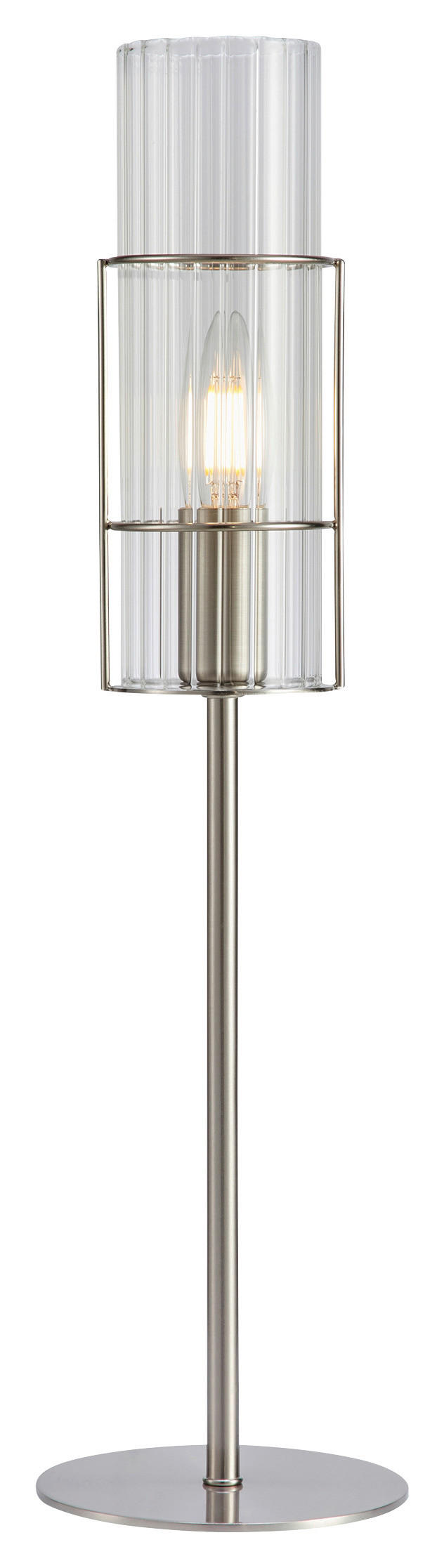 Markslöjd Tischleuchte Tubo Transparent 13x50x13 cm