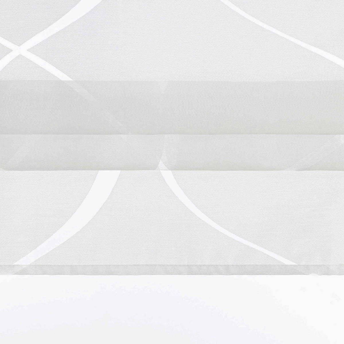 FALTROLLO  transparent  60/140 cm    - Weiß Hochglanz, Basics, Textil (60/140cm) - Joyswahl
