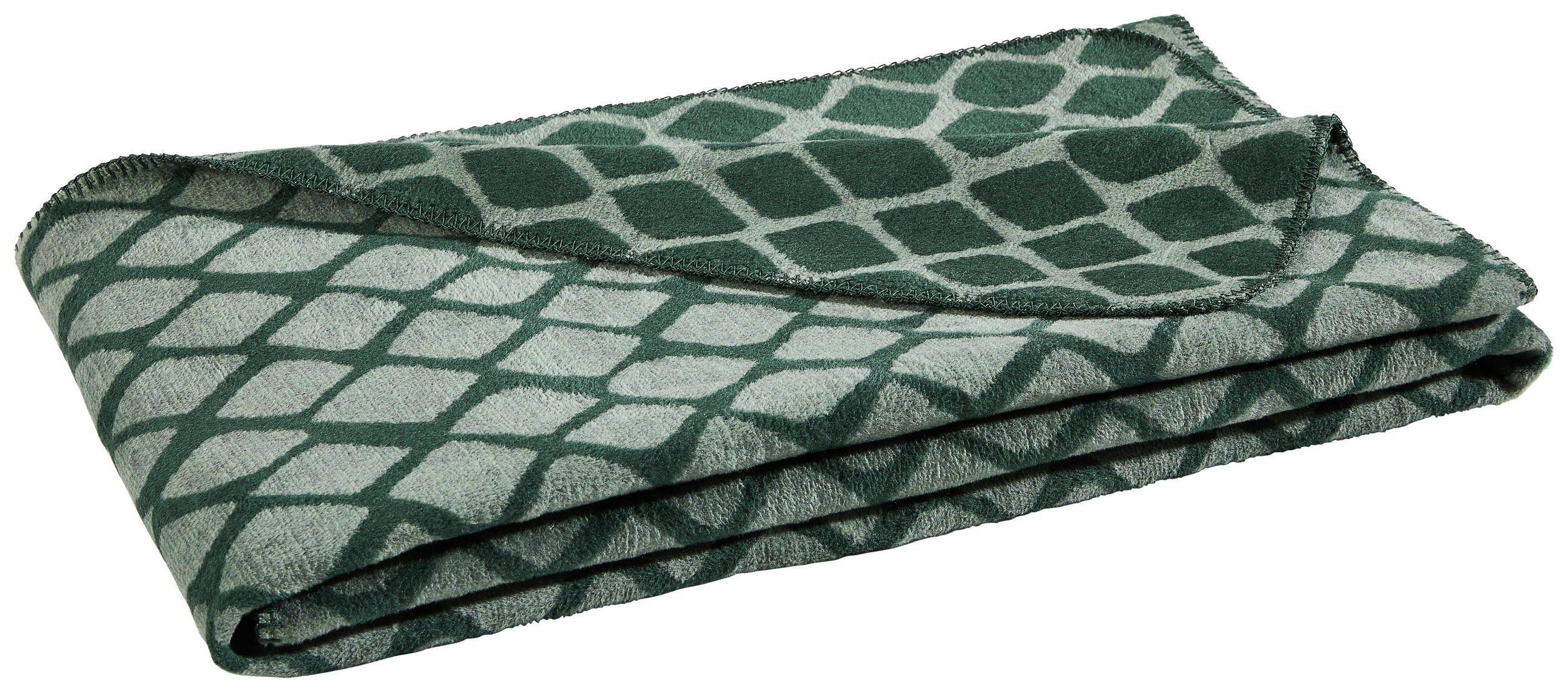 WOHNDECKE Snako 150/200 cm  - Grün, LIFESTYLE, Textil (150/200cm) - Dieter Knoll