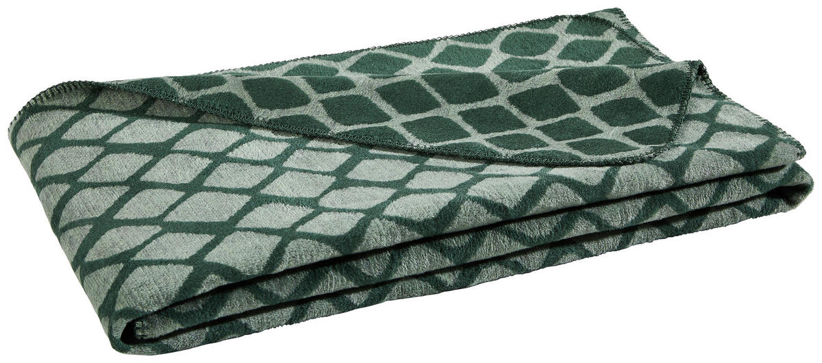 DOMÁCÍ DEKA, bavlna, 150/200 cm - zelená, Lifestyle, textil (150/200cm) - Dieter Knoll