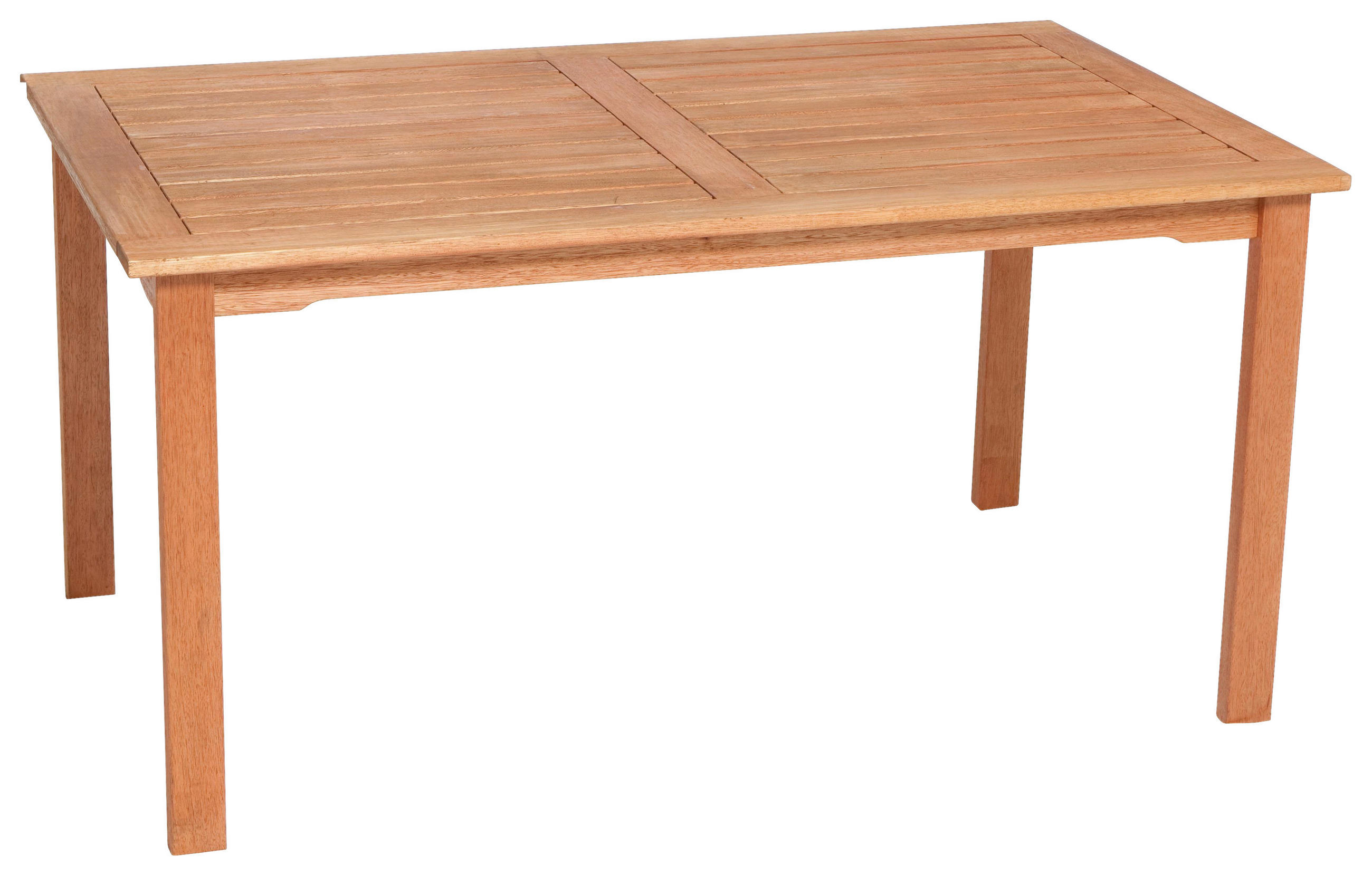 GARTENTISCH 150/90/74,5 cm Holz rechteckig  - Naturfarben, Basics, Holz (150/90/74,5cm) - Gardenson