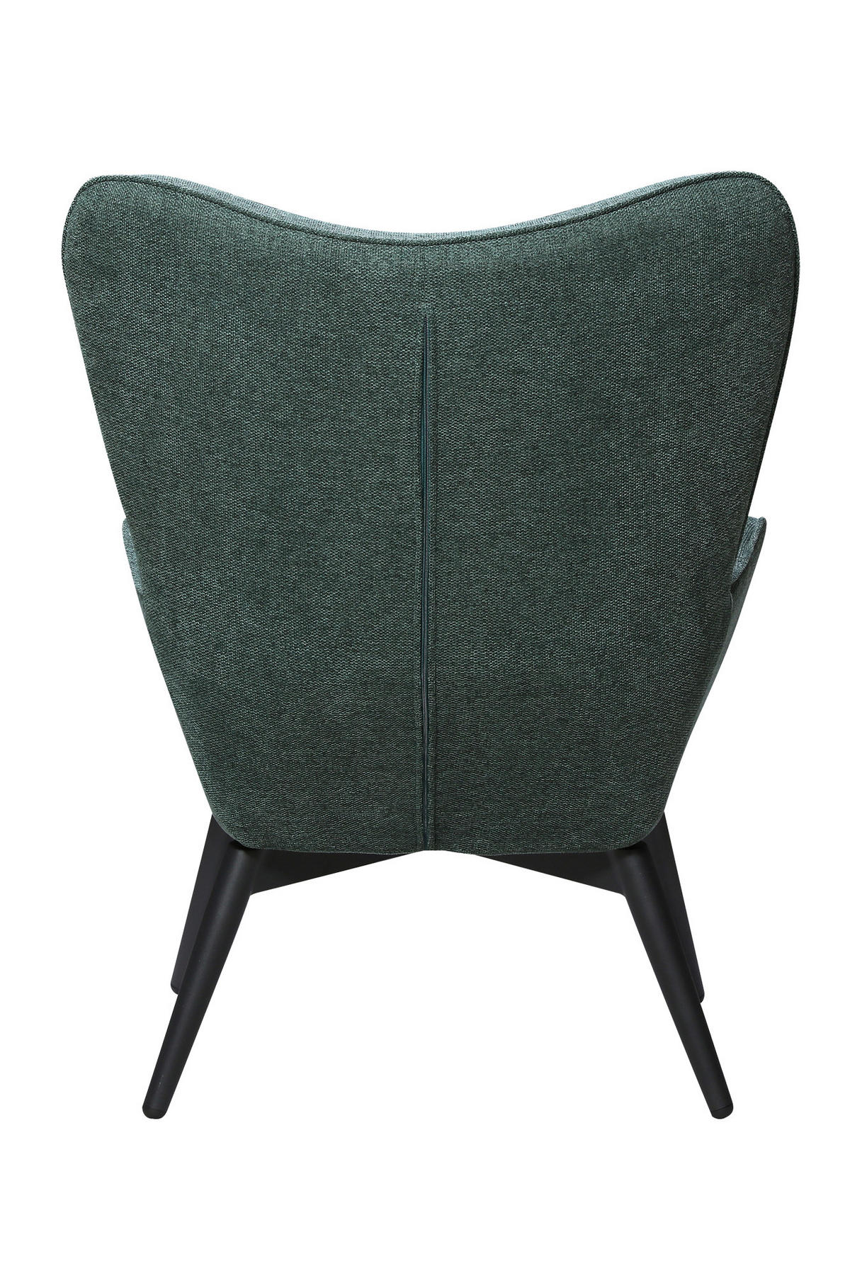 SESSEL in Struktur Waldgrün  - Waldgrün/Schwarz, MODERN, Textil/Metall (80/92/99cm) - Livetastic