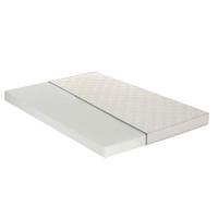 KALTSCHAUMMATRATZE 140/200 cm, Höhe ca.: 13 cm, H2 + H3 = mittel + fest,  - Weiß, Basics, Textil (140/200cm) - P & B