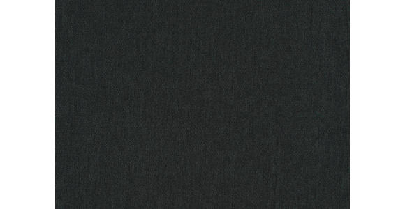 HOCKER Flachgewebe Schwarz  - Silberfarben/Schwarz, Design, Textil/Metall (137/43/74cm) - Cantus