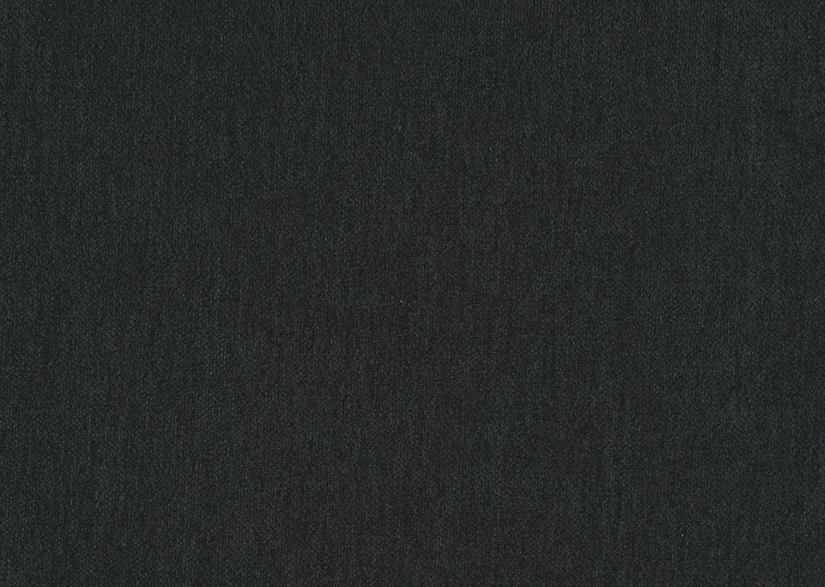 HOCKER in Textil Schwarz  - Silberfarben/Schwarz, Design, Textil/Metall (137/43/74cm) - Cantus