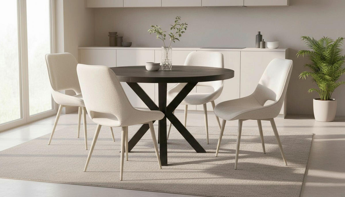 STOLICA  bež  metal, tekstil      - bež, Moderno, metal/tekstil (50/86/62cm) - Livetastic