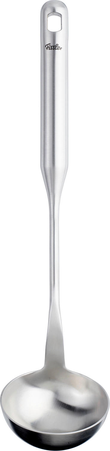 SCHÖPFLÖFFEL Fissler Essential  - Edelstahlfarben, Basics, Metall (33,5/8/6cm) - Fissler