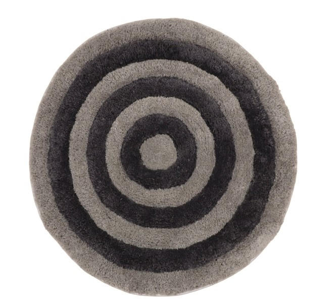 BADRUMSMATTA grå 70 cm  - grå, Klassisk, textil (70cm)