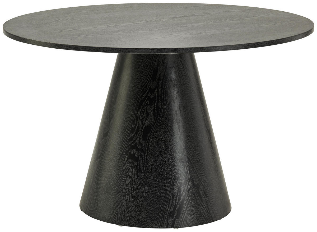 ESSTISCH in Holzwerkstoff  - Schwarz, MODERN, Holzwerkstoff (120/75/120cm) - MID.YOU