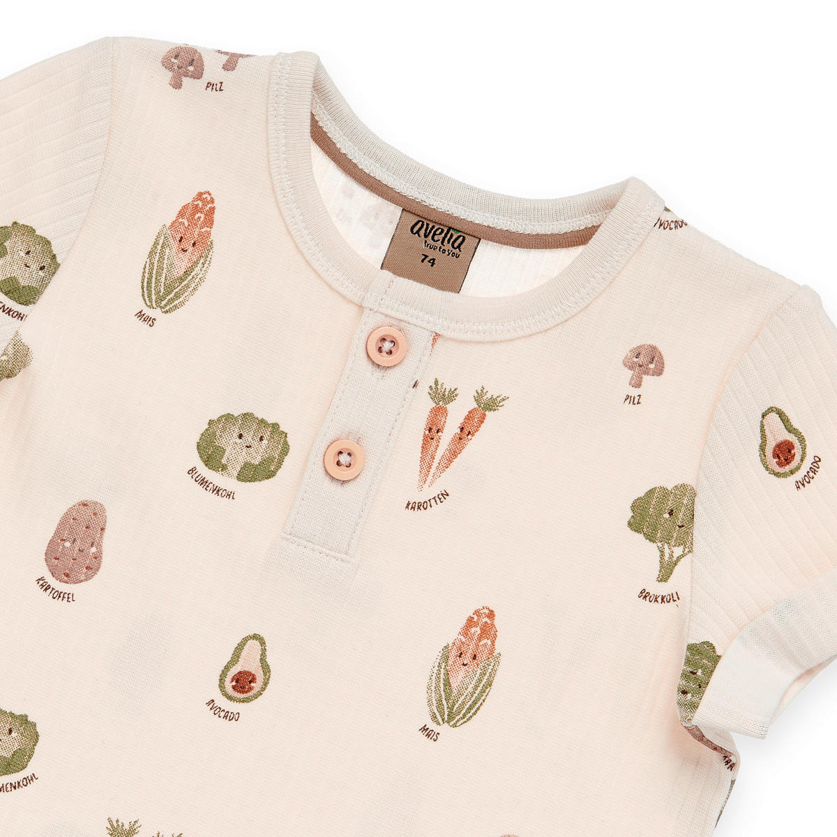 BABYSHIRT - Creme, Basics, Textil (68null) - Avelia