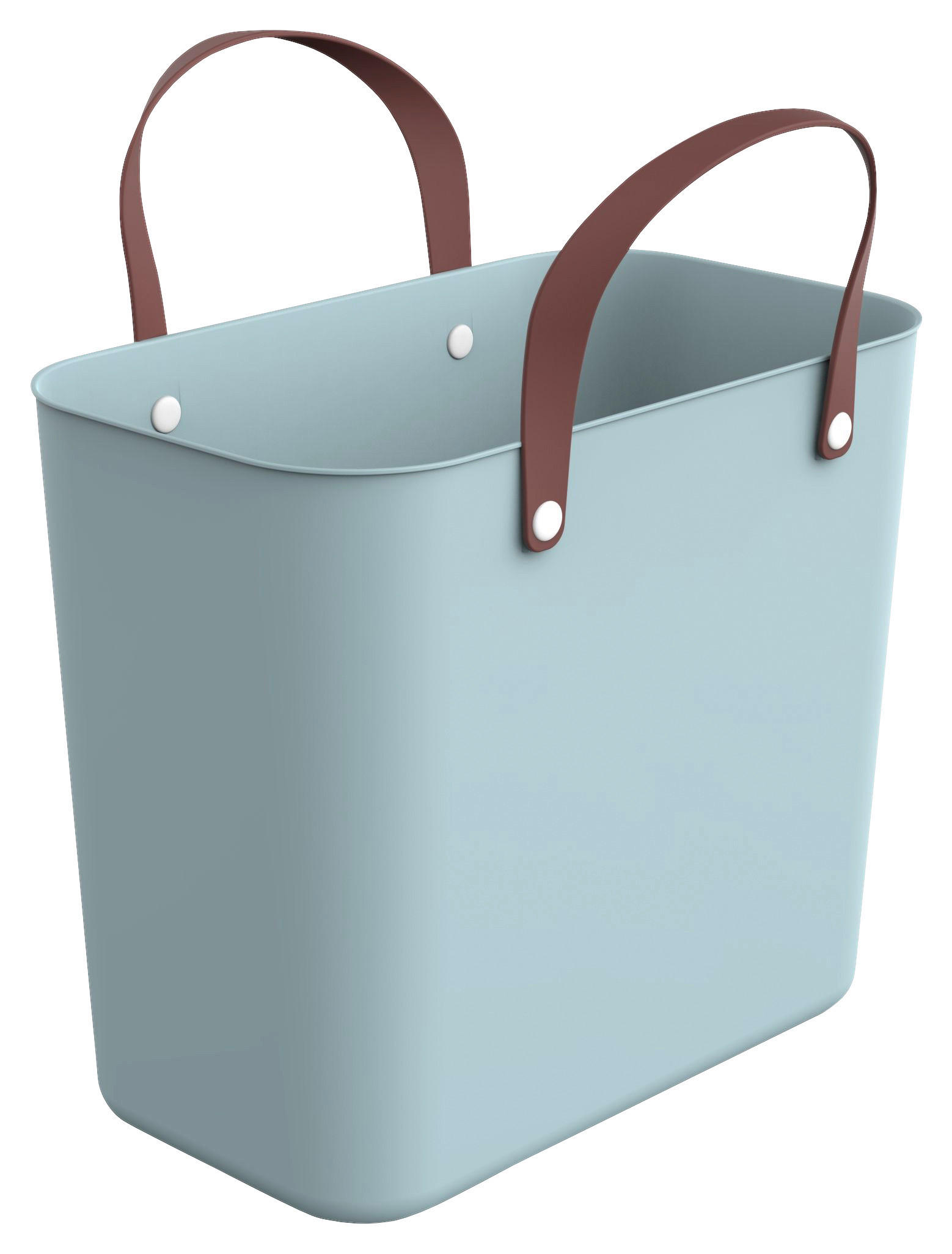 EINKAUFSTASCHE ALBULA  - Hellblau, Basics, Kunststoff (40/34/23,5cm) - Rotho
