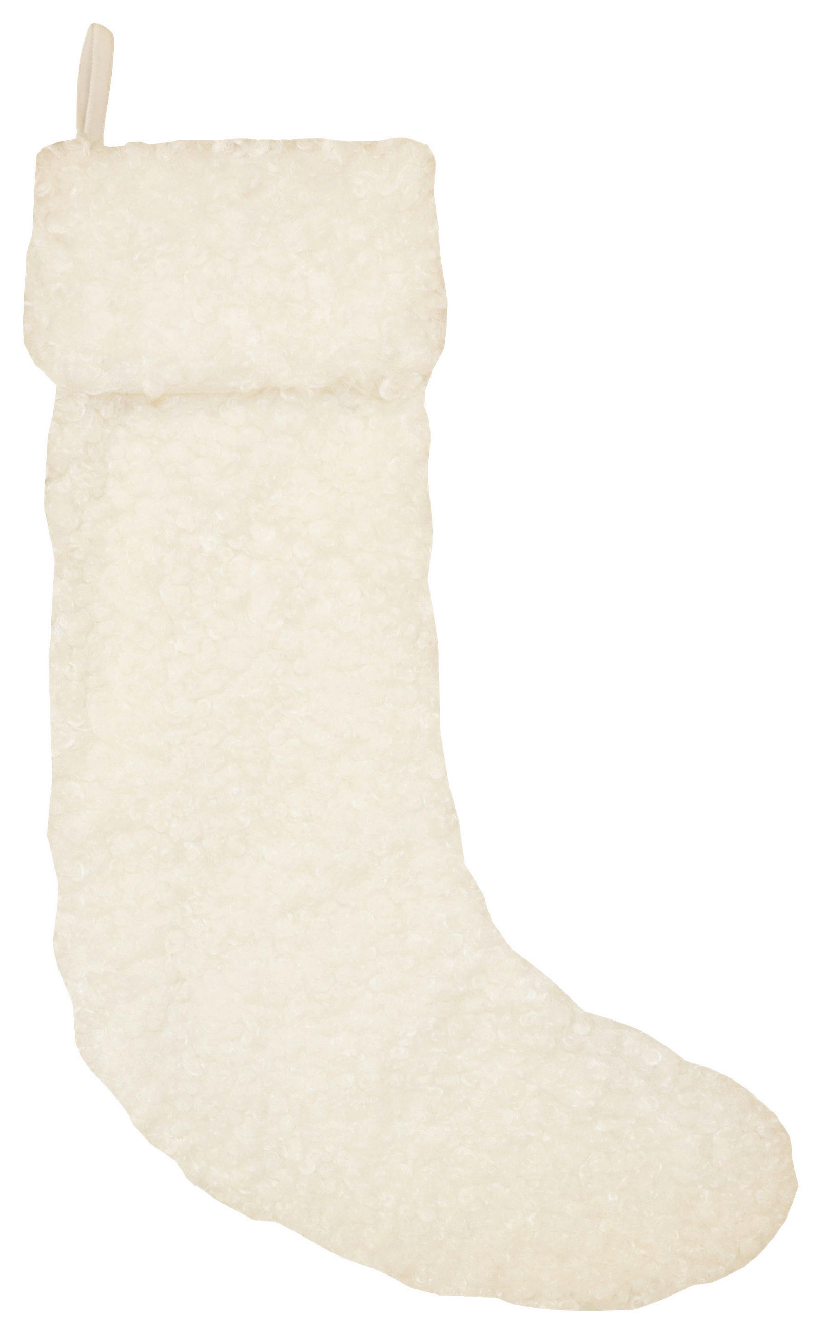 JULSTRUMPA  - vit, Basics, textil (33/53/2cm)