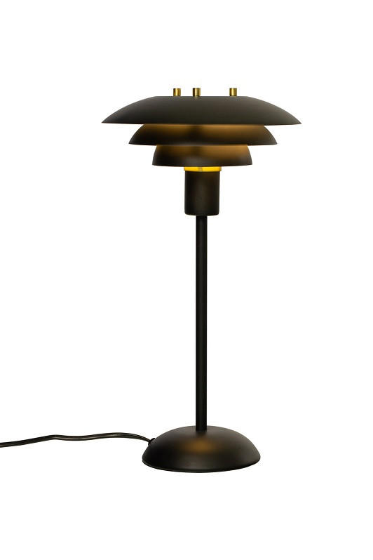 BORDSLAMPA 20/37/20 cm   - kromfärg/mässingsfärgad, Design, metall (20/37/20cm)