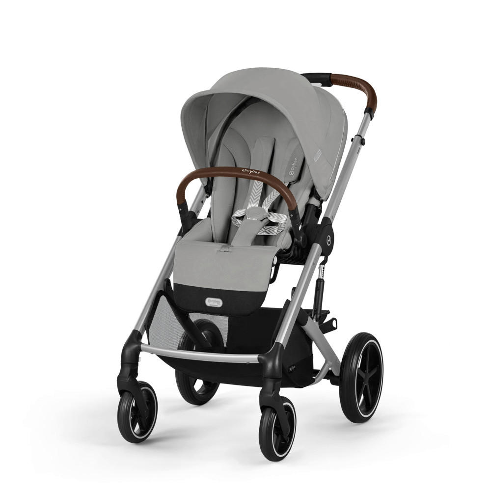 KINDERWAGEN Balios S Lux  - Silberfarben/Hellgrau, Basics, Textil/Metall (91/60/110cm) - Cybex