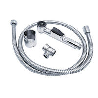 DUSCHZUBEHÖR-SET   - Chromfarben, Basics, Kunststoff/Metall (3,5/17,5/3cm)