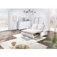 SCHLAFSOFA Cord Creme  - Chromfarben/Creme, Design, Kunststoff/Textil (176/81/98cm) - Xora