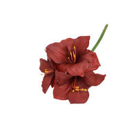 AMARYLLIS Amaryllis  - Hellrot, LIFESTYLE, Kunststoff (87cm)