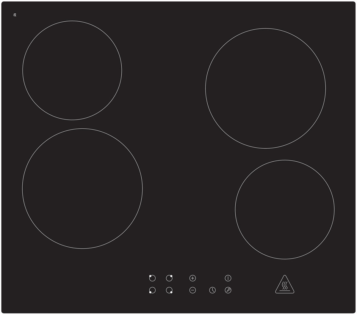 KÜCHENBLOCK 330 cm   in Eichefarben, Weiß Hochglanz  - Eichefarben/Weiß Hochglanz, Basics, Holzwerkstoff (330cm) - Respekta